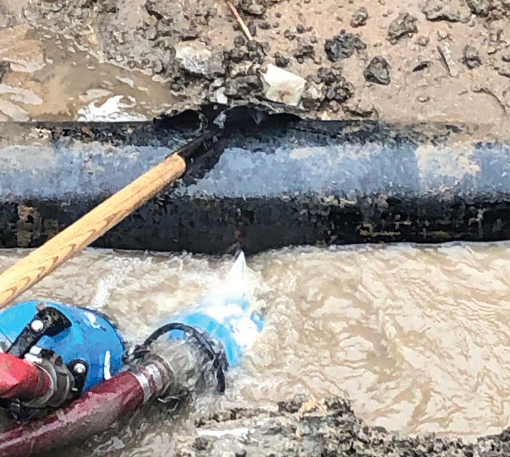 Ontario Echologics watermain leak